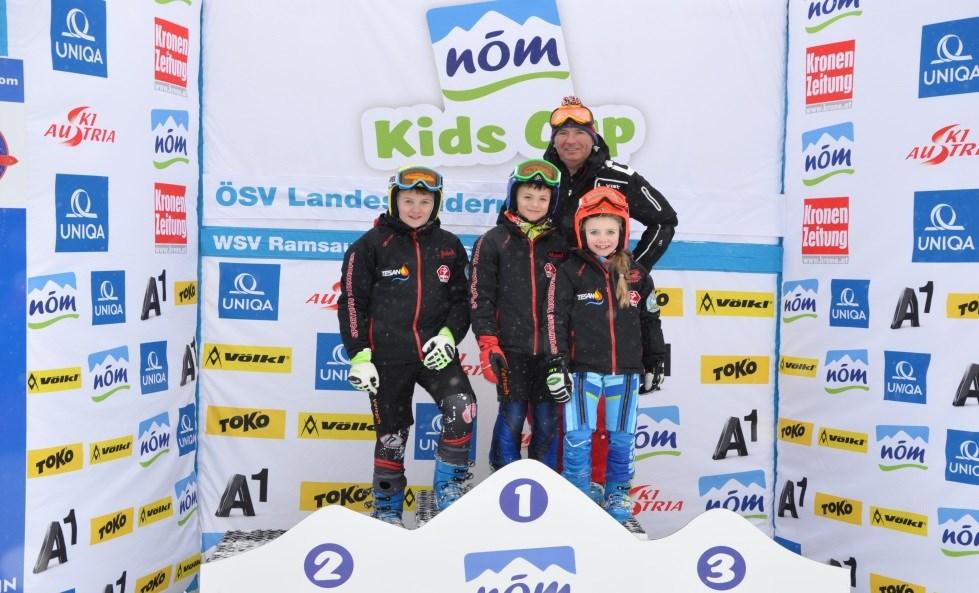 Steirischer Kindercup Am 31. Jänner 2015 und am 1. Februar 2015 fanden bei ausgezeichneten Pistenbedingungen die steirischen Kinderrennen, in der Ramsau am Dachstein, statt.