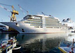 EUROPA Königin der Meere sticht in See Die italienische Werft Fincantieri in Monfalcone produziert