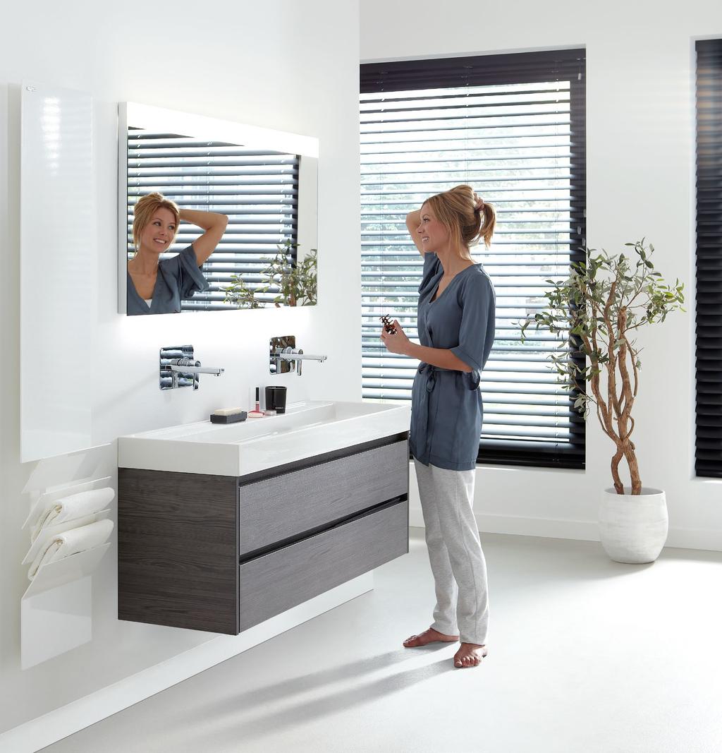 25 RISE Die Serie RISE von PRIMABAD verleiht Ihrem Badezimmer ein besonders stilvolles Ambiente.
