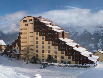 Vorteile Plus Points 2016 Renovierung der Apartments Apartments renovated in 2016 Traumhafte Bergkulisse mit Ausblick auf Eiger, Mönch und Jungfrau sowie den Thunersee Magnificent mountain backdrop
