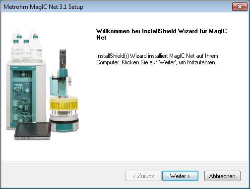 3 Client-Server-Installation Bei der Version MagIC Net Multi (Mehrplatzversion mit 3 Lizenzen) können Sie während der Installation auswählen, ob Sie einen MagIC Net-Client oder einen MagIC Net-Client