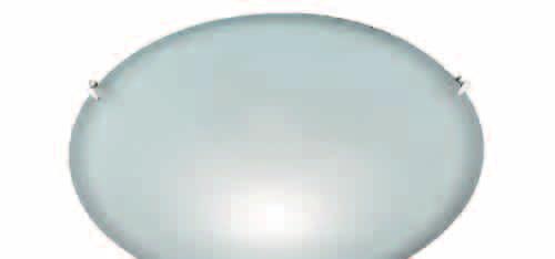 78,95 Verchromt, Glas satiniert, L. 30 cm, B.