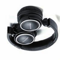 Stereo Kopfhörer können Sie dank der Bluetooth Technologie drahtlos Musik genießen und nebenbei komfortabel telefonieren. BTHP 200 EDV-Nr.