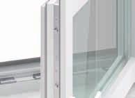 Zusätzlich zur Wasserdichtheit wird eine optimale Wärme dämmung durch ein durchgängiges Mehrkammerhohlprofil und einen homogenen Aufbau der Fensterleibung erreicht.