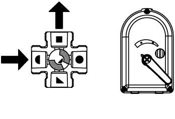 5.2 Stellung Drehschieber und Stellgriff nach Umbau Stellung Drehschieber bzw. Abflachung [A] und Stellgriff Stellung max entspricht Mischer auf = max.