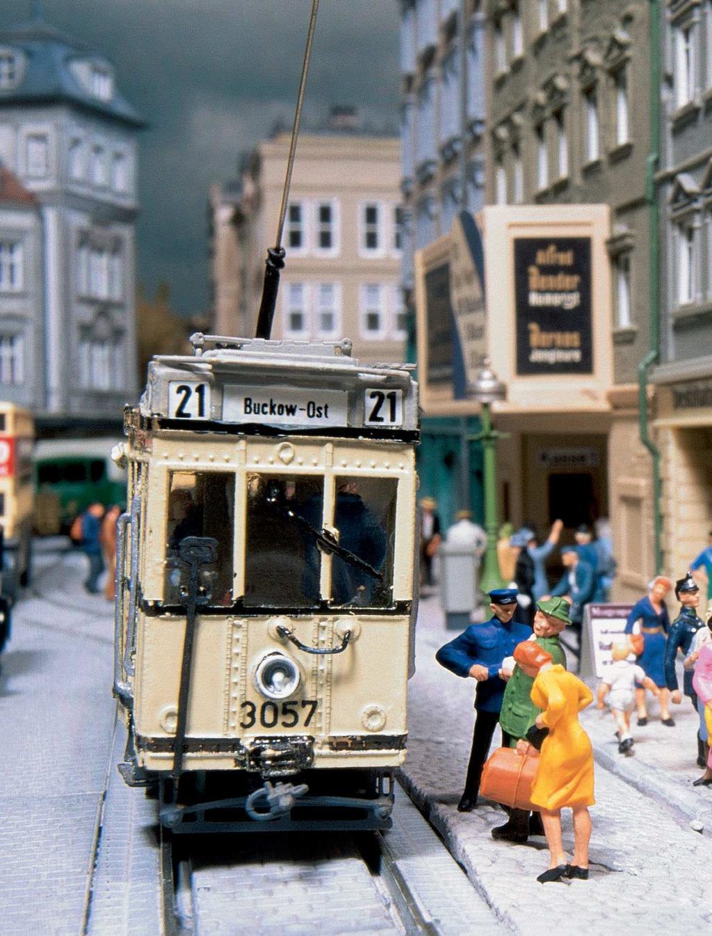 Schwerpunkt Straßenbahn Großstädte wie Berlin der späten 1920er-Jahre konnten jahrzehntelang den dichten