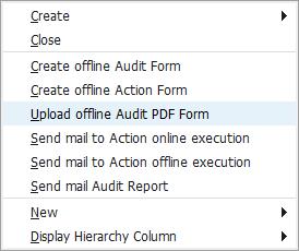 Audit offline PDF Rück-Laden 1 hochladen Via WebDynpro Inside-out Alle Daten werden mit den Berechtigungen