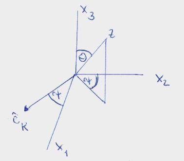 38 Starrer Körper Der Einheitsvektor ê K entlang der Knotenlinie bildet mit der x-achse den Winkel φ. Der Einheitsvektor ê K entlang der Knotenlinie bildet mit der x 1 -Achse den Winkel ψ.