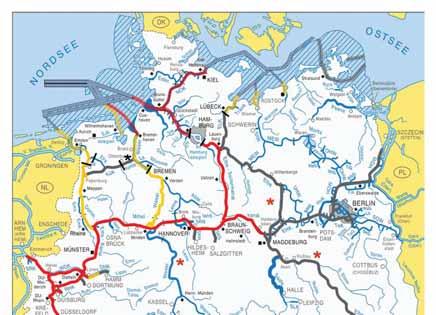 Kategorisierung der Bundeswasserstraßen Kategorisierung im BVWP 2030 Zur Identifizierung der wichtigsten Transportrelationen