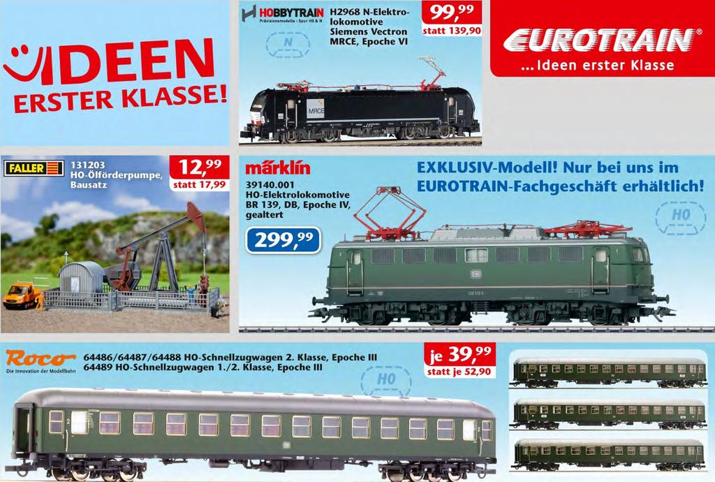 Eurotrain Plus!!! Das aktuelle April Angebot von Eurotrain PLUS!