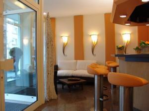 Das Doria Hotel verfügt über komfortable und schallisolierte Zimmer.