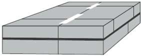 über die Dicke des Betons: Konventionelles Whitetopping: Dicke: > 22 cm Bauweisen nach RStO Thin