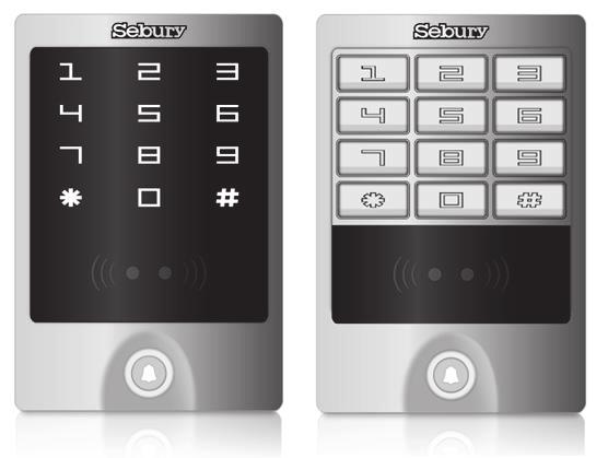 -stouch / skey- RFID und PIN-Code Reader
