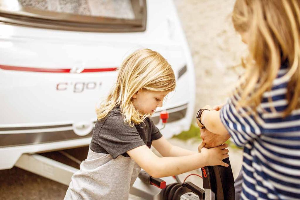 Kinderleichtes Handling und Sicherheit für die ganze Familie