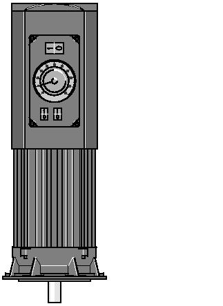 5 Einzelgeräte und Zubehör 5.2.8 Sigma/ 1 Basistyp (S1Ba) Der Sigma/ 1 Basistyp ist eine Motordosierpumpe ohne eigene interne Elektronik.