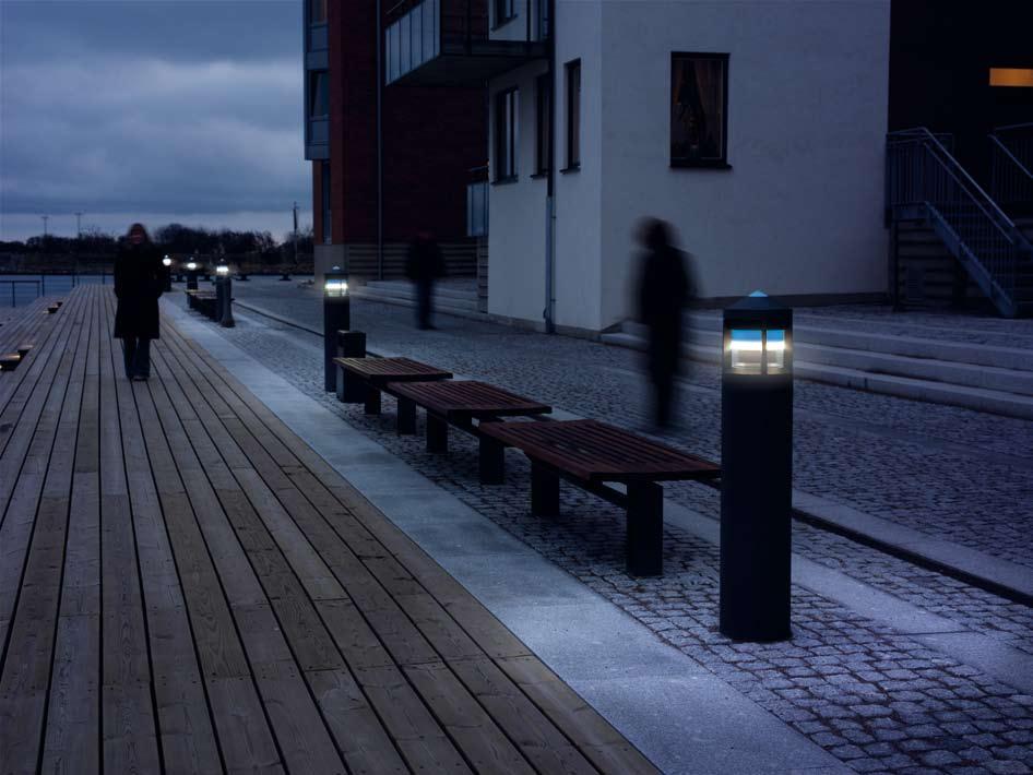 Leistung, Effizienz und Komfort Optimierte Lichtausstrahlung für: bessere Leistung effiziente Energienutzung unaufdringliche Beleuchtung blendfreie Ausleuchtung LED-Technologie Mit dem einmaligen