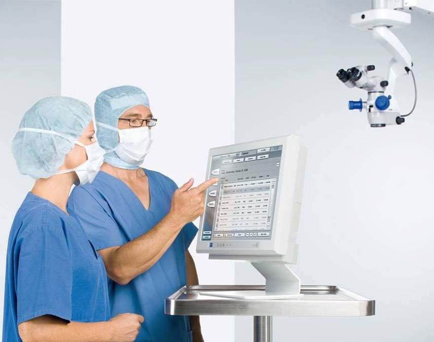 Sichere Prozesse im Operationssaal CALLISTO eye liefert wichtige Daten auf einen Blick Das Informations- und Dokumentationssystem CALLISTO eye für die Augenchirurgie vereinfacht