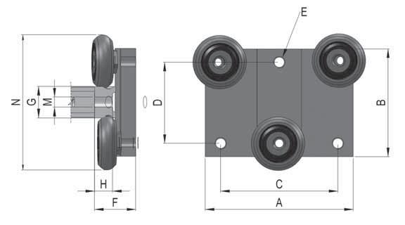 S ogenführung ie Kurvenführung S ist ab einem Radius von 500 mm erhältlich. er Radius steht in bhängigkeit zu dem Winkel a und der maximalen Schienenlänge.