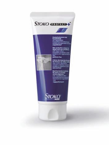 Hautschutz STOKO PROTECT+ Schützt die Haut bei Feuchtarbeit.