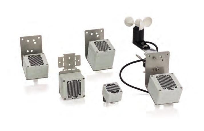 Serie Sensorik Wettersensoren Leistungsmerkmale Zum Anschluss an alle D+H RWA- und Lüftungszentralen