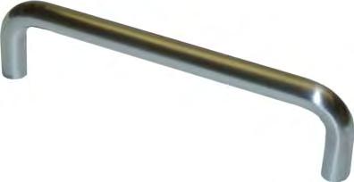 Seite 242 im PDFKatalog Bügelgriffe Edelstahl und Nylon 3 Edelstahl Bügelgriff 0 mm Durchmesser 0 mm BA VE ArtNr.