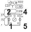 [ ] L1 Neosid-Bausatz 7S Kappenkern+Gew.-Kern F10b Nun L4 Weiter mit L2: Wickel als Hauptwicklung (Resonanzwicklung) 32 Windungen von PIN 2 nach PIN 4. Nun die Koppelwindung: 16 Windungen aufbringen.