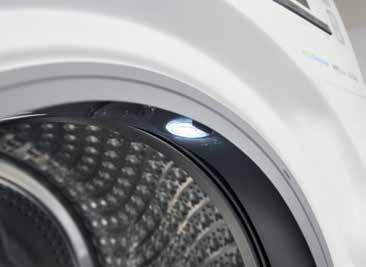 Im Leise-Modus sinkt die durchschnittliche Waschlautstärke auf 48 db(a) und die maximale Schleuderlautstärke auf 67 db(a).