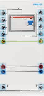 Elektrotechnik und Elektronik Trainingspakete > Gerätesätze > Gebäudesystemtechnik RCD Selektiv EduTrainer RCD A/B EduTrainer Der RCD Selektiv EduTrainer erlaubt die Behandlung des Themas