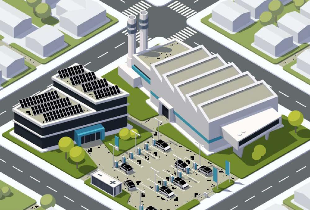 Beispiel: Verbrauchernaher Energiepark Siemens identifiziert gemeinsam mit den Kunden die attraktivsten Anwendungsfälle dezentraler Technologien BHKW Optimierung PV