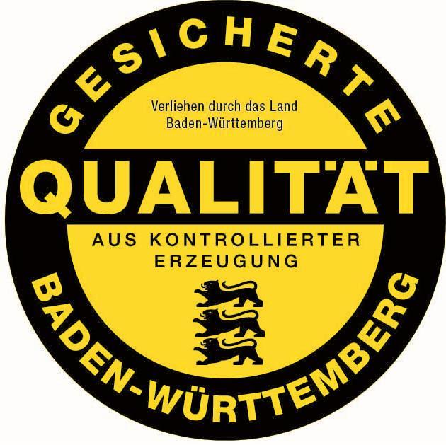 Qualitätszeichen Baden-Württemberg "Gesicherte Qualität "