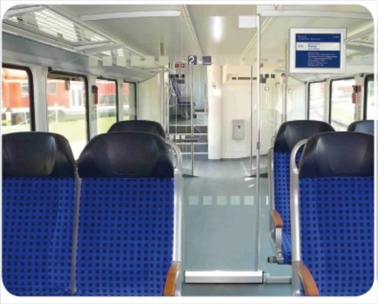 Die Fahrzeuge des Main-Spessart-Express (2) Service: Sitzplatzreservierung für