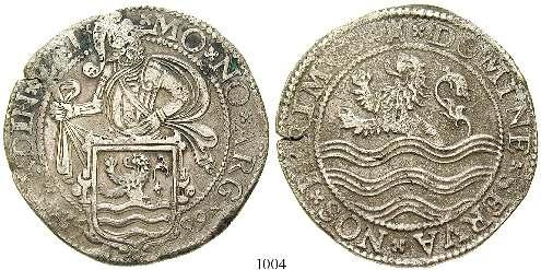NIEDERLANDE, ZEELAND 1004 Löwentaler 1599.
