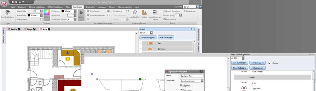 RED CAD APP Wir sind immer in Bewegung, immer am Weiterentwickeln.