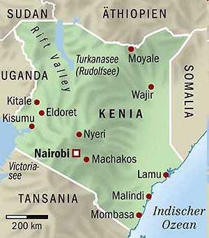 : Hintergrund: Basisdaten zu Kenia Bevölkerung: Gesamtbevölkerung (Juli 2012): 43,0 Mio. Bevölkerungsprojektion: 56,5 Mio. (2025) 83,8 Mio.