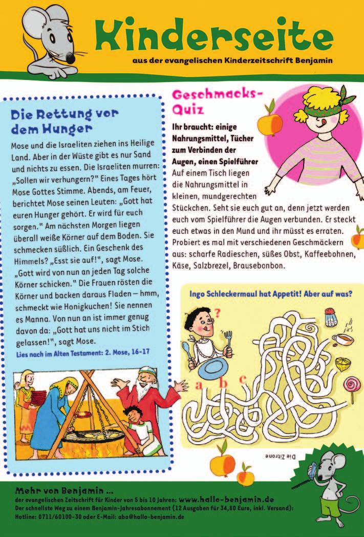 00 Uhr Reformationsfest in Neuengamme Pastor Alexander Braun Die Kinderbekleidungsbörse Herbst/Winter 2014 startet am 06. Sept. und 11. Okt., 9.30-12.