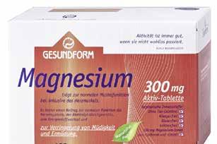 120 Kautabletten statt 28,56 1) 19,95 Magnesium Diasporal 300 mg