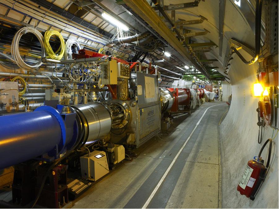 LHC Magnete Rot: Bündelung