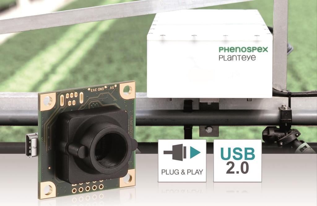 Kompakter 3D-Scanner mit platzsparender Boardlevel-Industriekamera von IDS Pflanzen wachsen sehen Ein verbreitetes Verfahren in der 3D-Messtechnik ist das Lichtschnittverfahren.