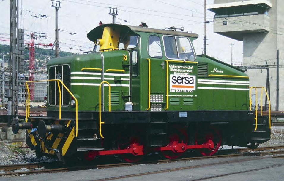Em 837 951 «Karin» Am 11. April 1992 wurde die bezeichnungslose DH 240 B abgestellt in Rümlang angetroffen.