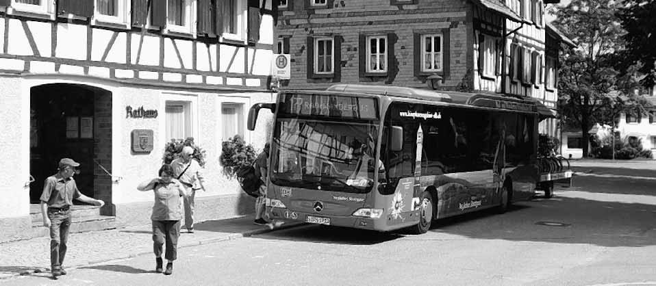 4 Laichinger Anzeiger AKTUELL Laichinger Alb Mittwoch, 4. Mai 2011 Tourismus Rad- und Wanderbusse fahren wieder REGION Am 1.