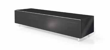 115-99 - just-racks Just-Racks JRL1651S. Das Smart TV-Möbel mit Soundbar Integration. Mit stoffbespannter Klappe.