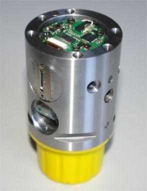 Datenübertragungs-schnittstelle Streulichtprinzip Technische Kennwerte: Strahldurchmesser: 15 µm