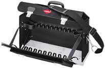 Koffer,Taschen und Pakete 98 Werkzeugkoffer Elektro, 20-teilig bestückt mit 20 Markenwerkzeugen, teilweise VDE-geprüft nach DIN EN 60900; strapazierfähige Ausführung aus ABS-Material, schwarz Inhalt