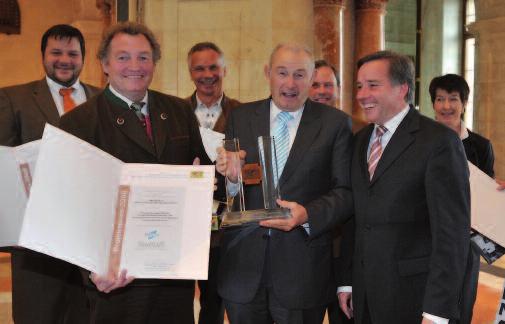 Ausgezeichnet mit dem touristischen Preis TouPLUS 2008 durch das Bayerische Wirtschaftsministerium Tourismus Rund 180.