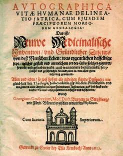 Alte Medizin gesammelt Vom langen Weg der Kardiologie Das älteste Buch in der Medizinhistorischen Sammlung Gommern-Vogelsang e.v. stammt von Georgius Grafeccius und wurde in Trier 1613 gedruckt (Abb.