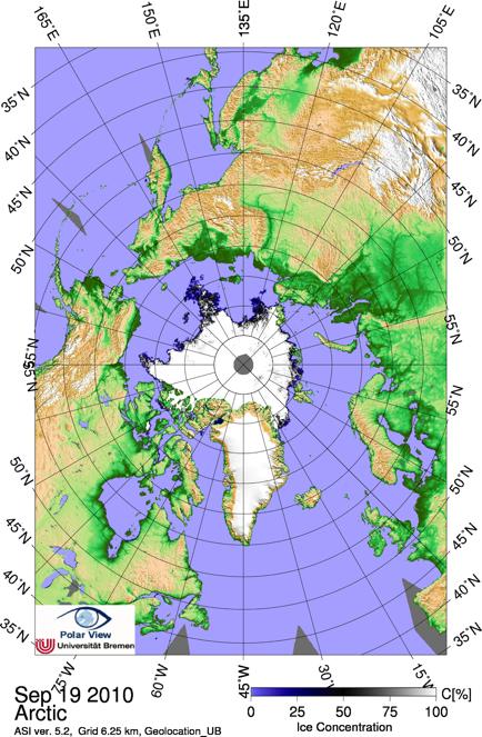 Nordpol + Arktis - Winter Arktis - Sommer Nordpol