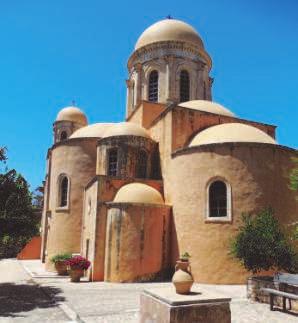 Foto Ulrike Finke 20 Partnerschaft Partnerschaft 21 Klosterkirche von Agia Triada, Akrotiri bei Chania einige sogar katholisch sind.