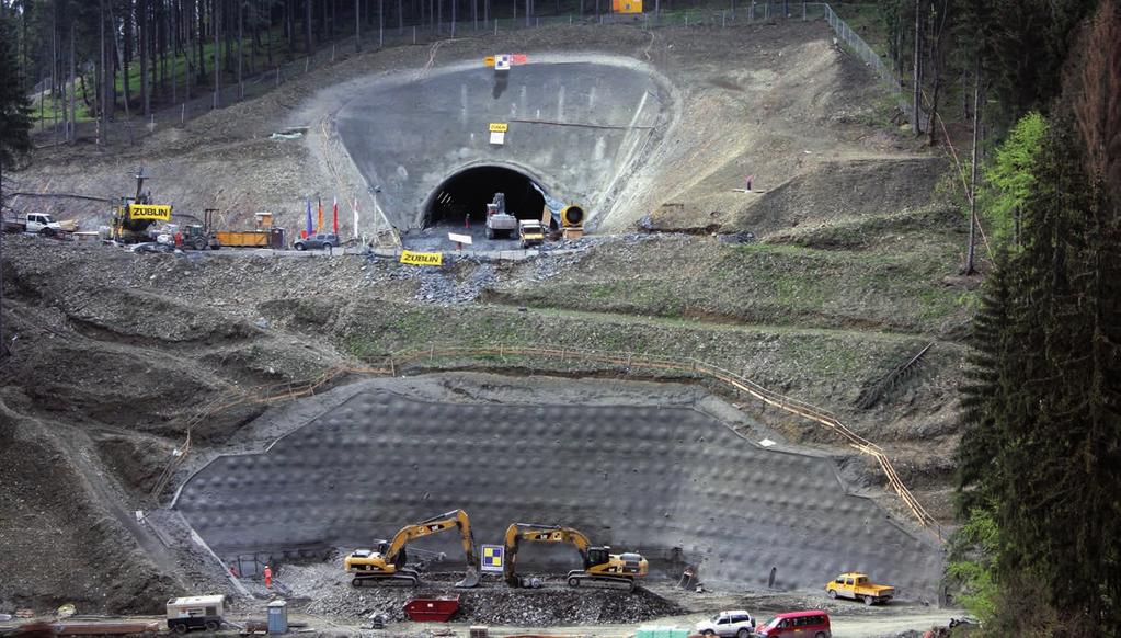 Tunnel Masserberg Länge 1.051 m Längsneigung (maximal) 4 35 m Tunnelausbruchsmassen gesamt ca. 226.