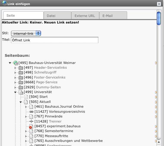 Verlinkung auf eine interne Seite: Hier bitte Inhalt der Verlinkung angeben.