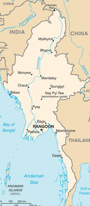 DAAD Seite 2 Sachstand Myanmar 2016 Allgemeine Informationen Offizieller Name des Landes: Bevölkerungszahl: Republic